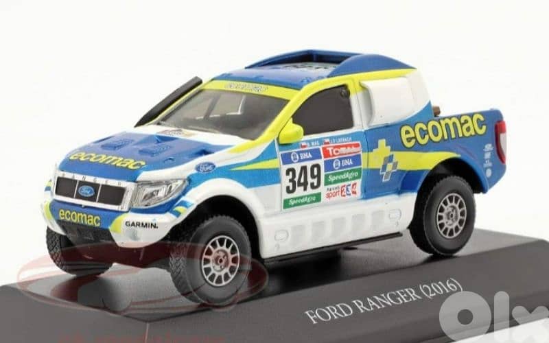 Ford Ranger (Rally Dakar 2016) diecast car model 1;43. 1