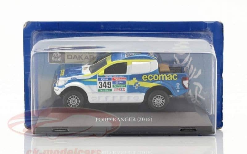 Ford Ranger (Rally Dakar 2016) diecast car model 1;43. 5