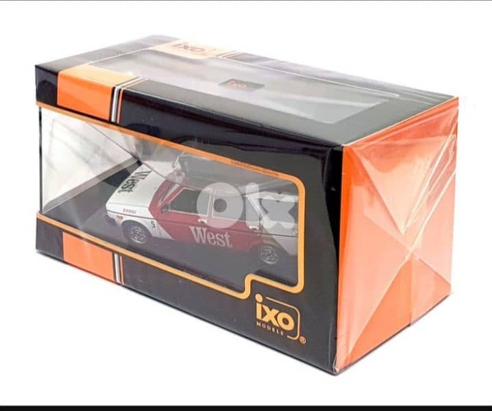 Fiat 131 Panorama (Rally Assistance '77) diecast car model 1;43. 5