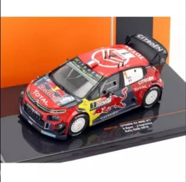 Citroën C3 WRC (Rally Chile '19) diecast car model 1;43. 0