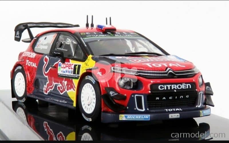 Citroën C3 WRC (Rally Chile '19) diecast car model 1;43. 4