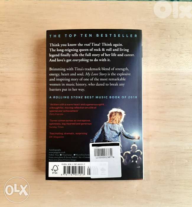 Tina Turner The Autobiography Book. 1