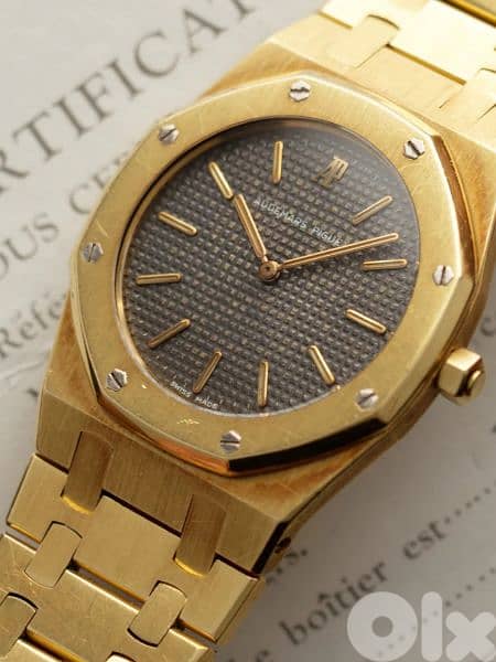 Audemars "gold watch" 2