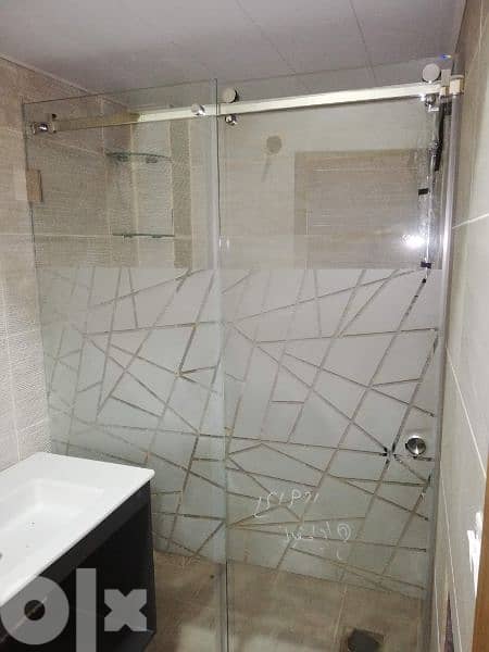 بكدوش حمام زجاج مرايه 2