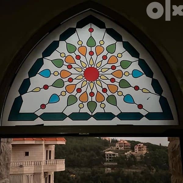 بكدوش حمام زجاج مرايه 6