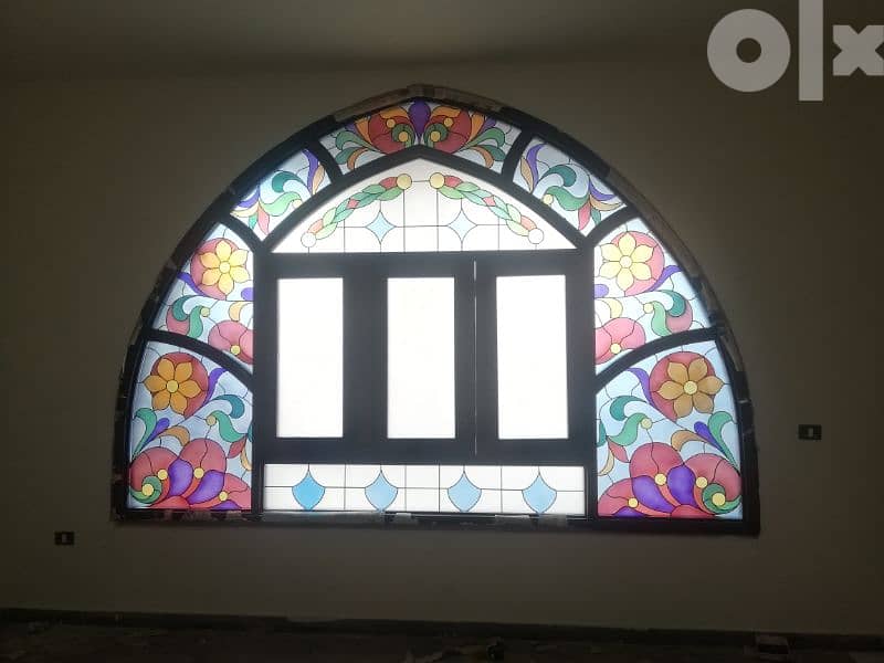 بكدوش حمام زجاج مرايه 12
