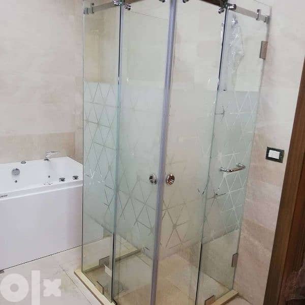 بكدوش حمام زجاج مرايه 16