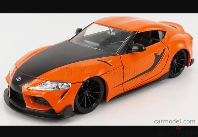Toyota GR Supra diecast car model 1:24. 0