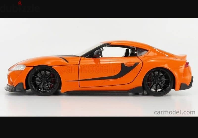 Toyota GR Supra diecast car model 1:24. 1