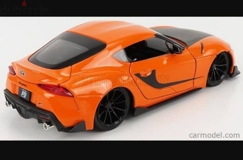 Toyota GR Supra diecast car model 1:24. 2