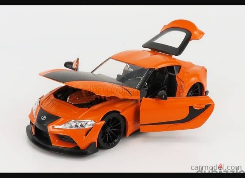 Toyota GR Supra diecast car model 1:24. 3