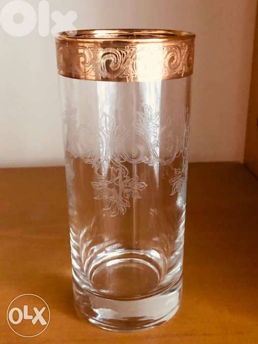 Vintage Bohemia 6 Glasses Set 0