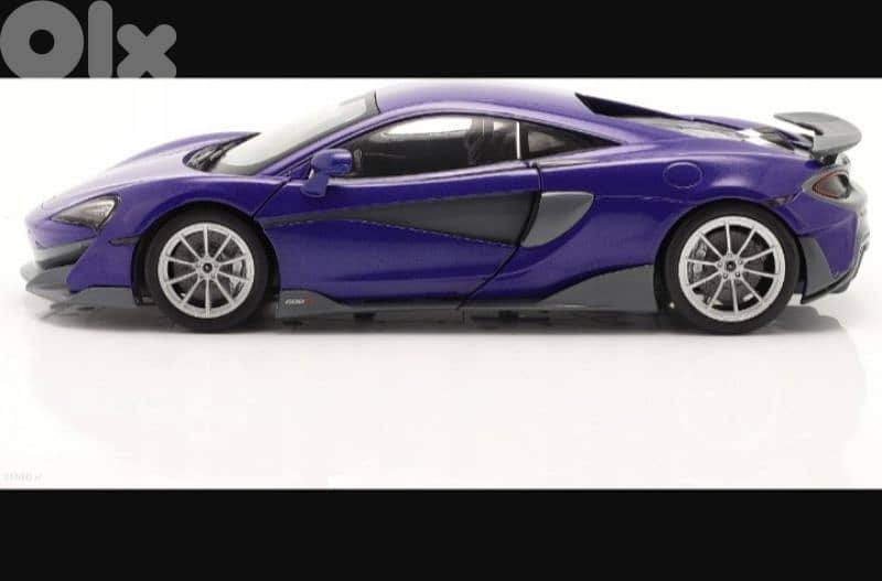 Mclaren 600LT ('18) diecast car model 1;18. 2