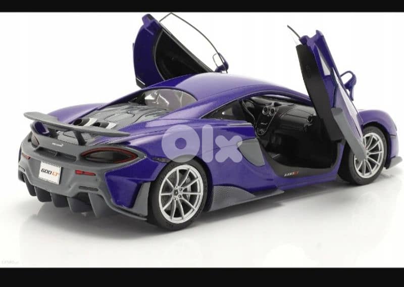 Mclaren 600LT ('18) diecast car model 1;18. 4