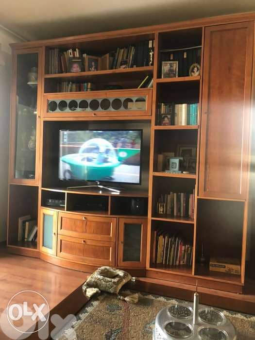 مكتبة لاتيه تلبيس قشرة كرز 0