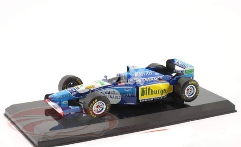 Michael Schumacher B195 F1 diecast car model 1:24 0