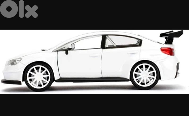 Subaru Impreza WRX STI diecast car model 1:24. 1