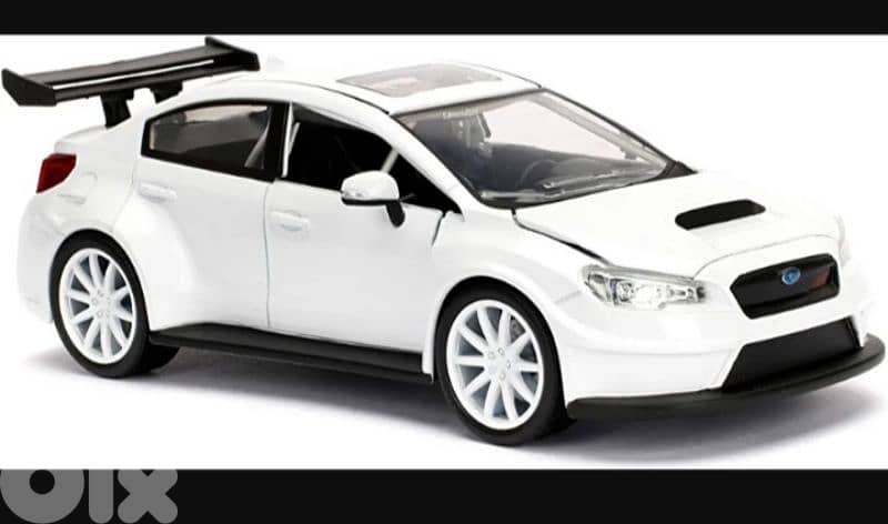 Subaru Impreza WRX STI diecast car model 1:24. 2