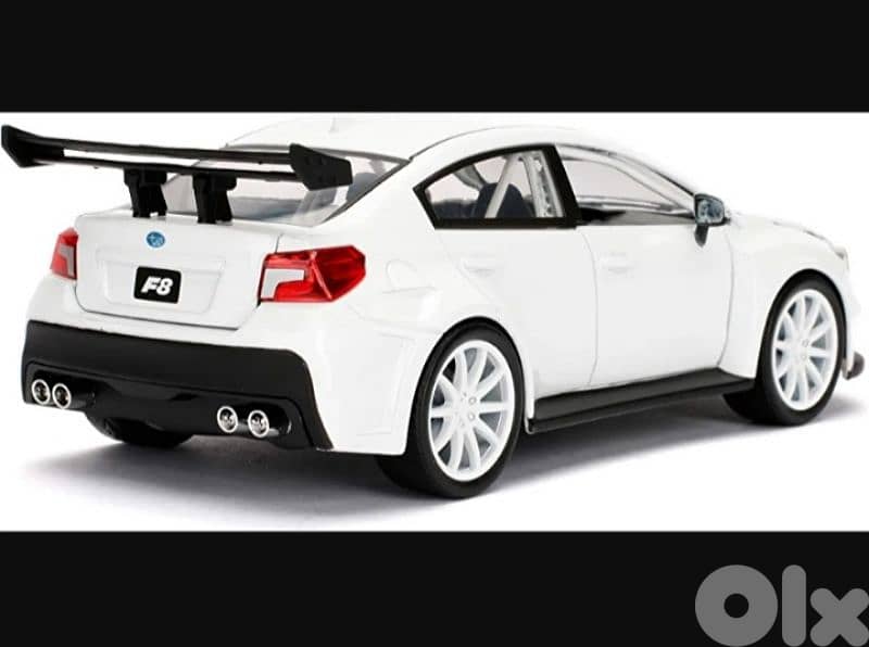 Subaru Impreza WRX STI diecast car model 1:24. 3