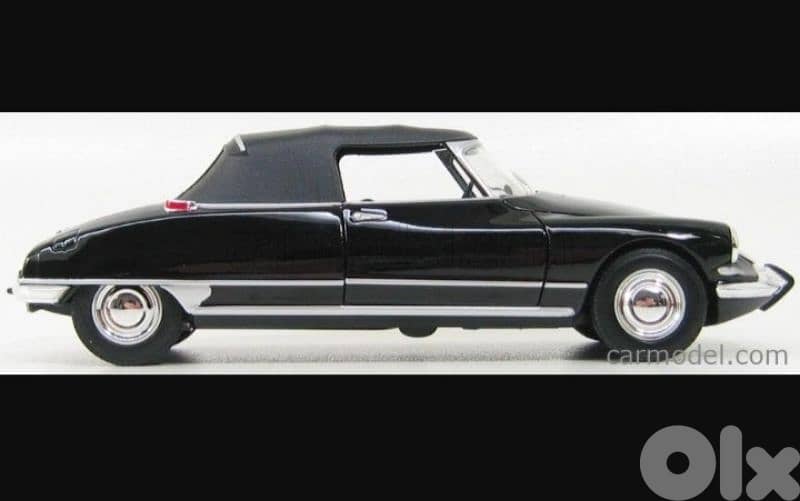 Citroën DS 19 Cabriolet diecast car model 1:24 1
