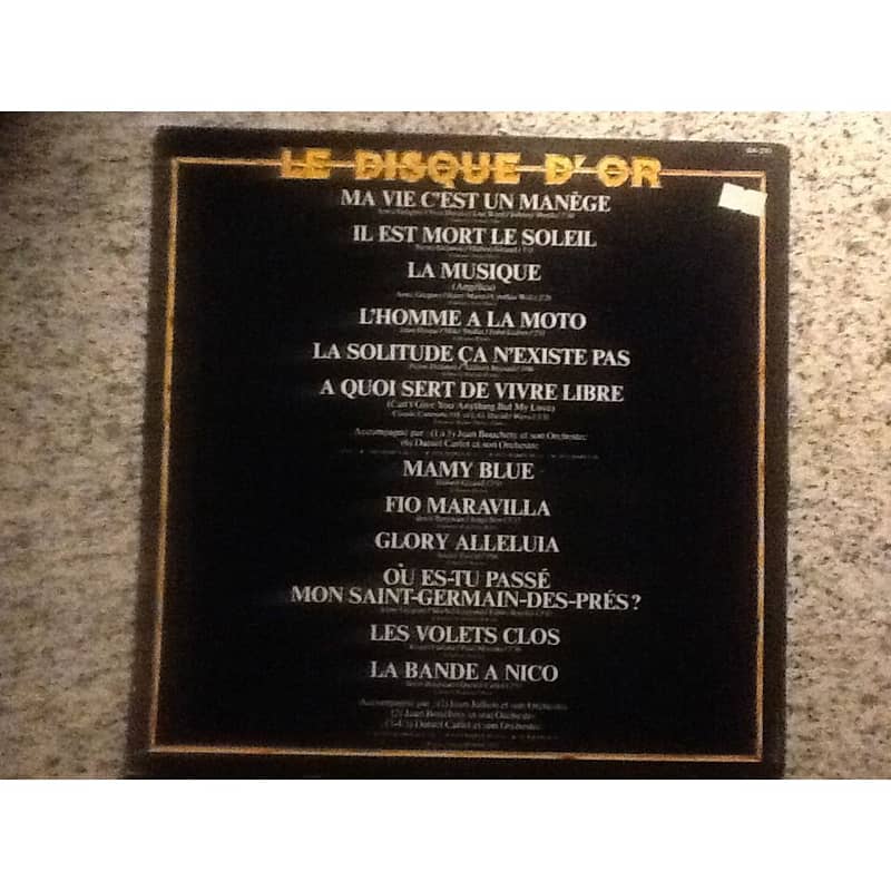 Nicoletta disque d or including mamy blue 1