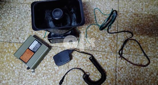 six tones car siren with emplifier