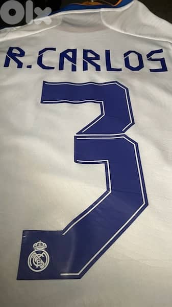 Roberto carlos legend real madrid 2021 home shirt special edition 1