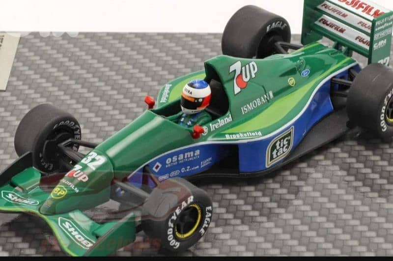 Michael Schumacher Jordan 191 F1 diecast car model 1;43. 5