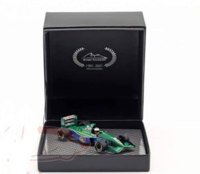 Michael Schumacher Jordan 191 F1 diecast car model 1;43. 6