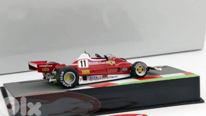 Niki Lauda Ferrari 312T2 F1 diecast car model 1;43. 4