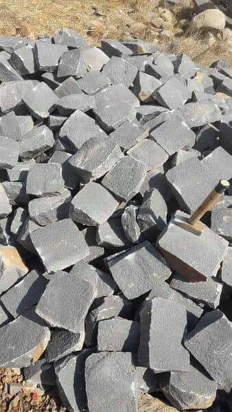 حجر بازلت أسود