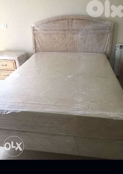 Bed with mattress 160cm 0