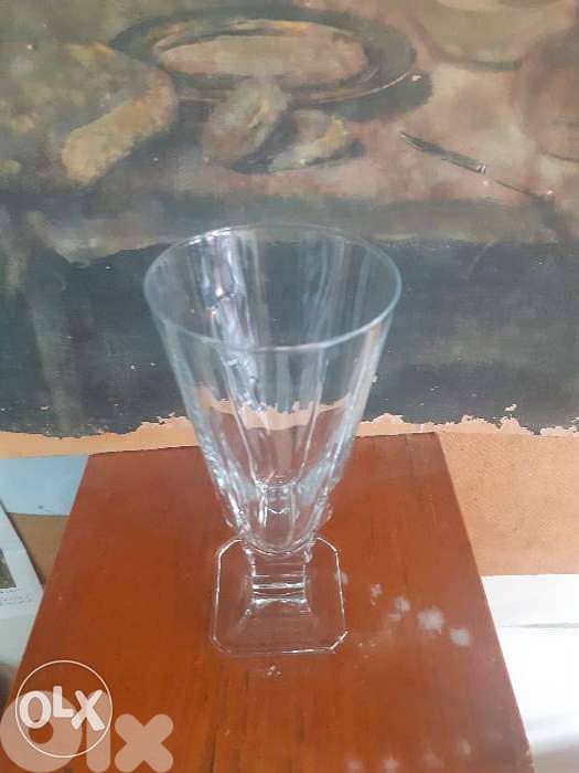 Crystal cocktail or juice glasses 1