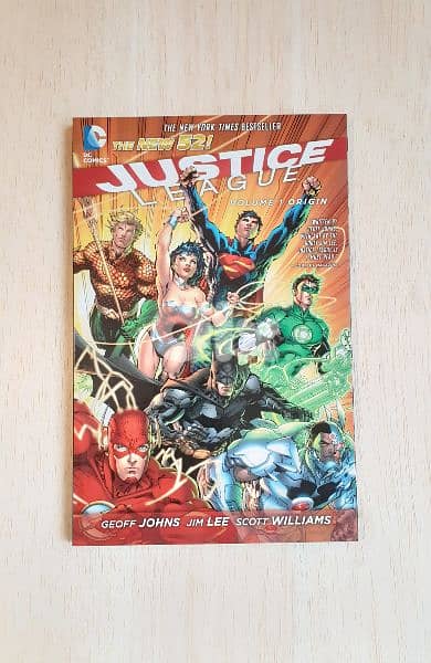 Justice League Volume 1 Origin Graphic Novel. 0