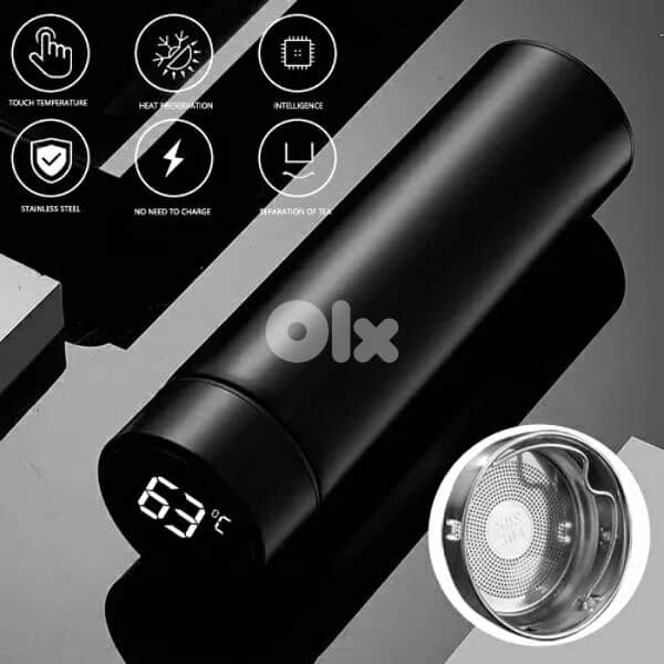 Smart Digital temperature led Thermos Mug 1