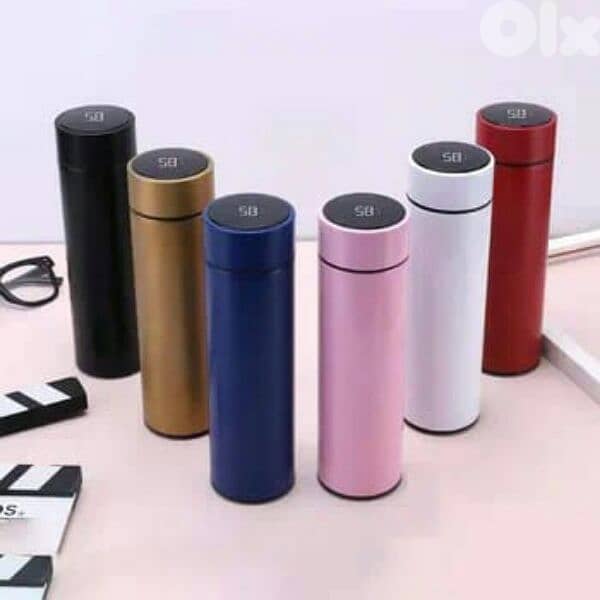 Smart Digital temperature led Thermos Mug 0