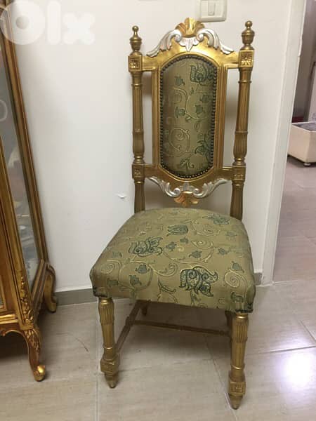 Wooden Chairs  ( 2 )كرسي حفر عدد 0