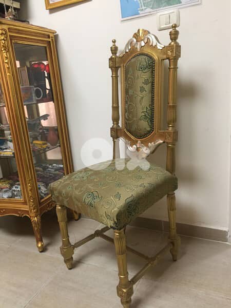 Wooden Chairs  ( 2 )كرسي حفر عدد 1