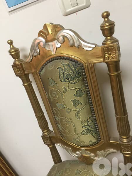 Wooden Chairs  ( 2 )كرسي حفر عدد 5