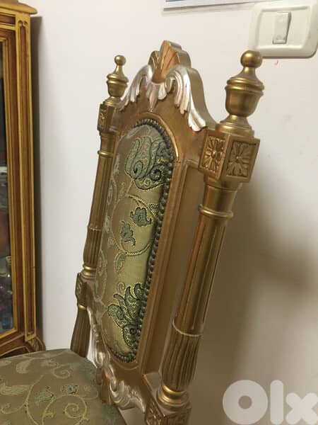 Wooden Chairs  ( 2 )كرسي حفر عدد 8