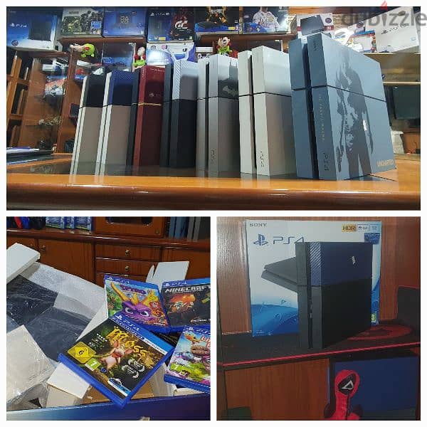 ps4 fat 500gb starting only 180$ 0