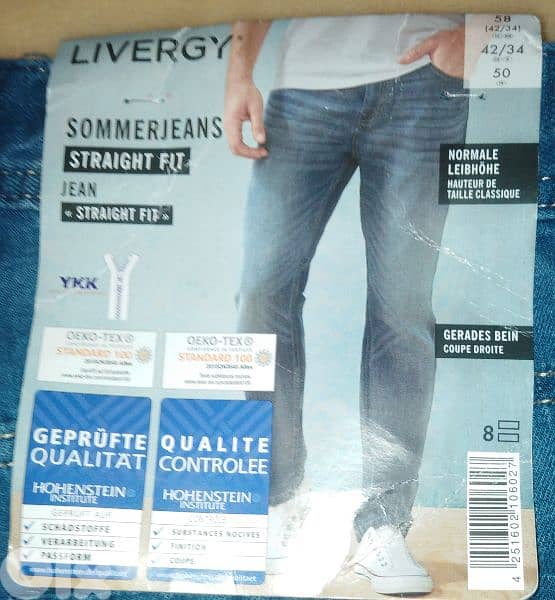 LIVERGY ORIGINAL JEANS GERMANY size38 2