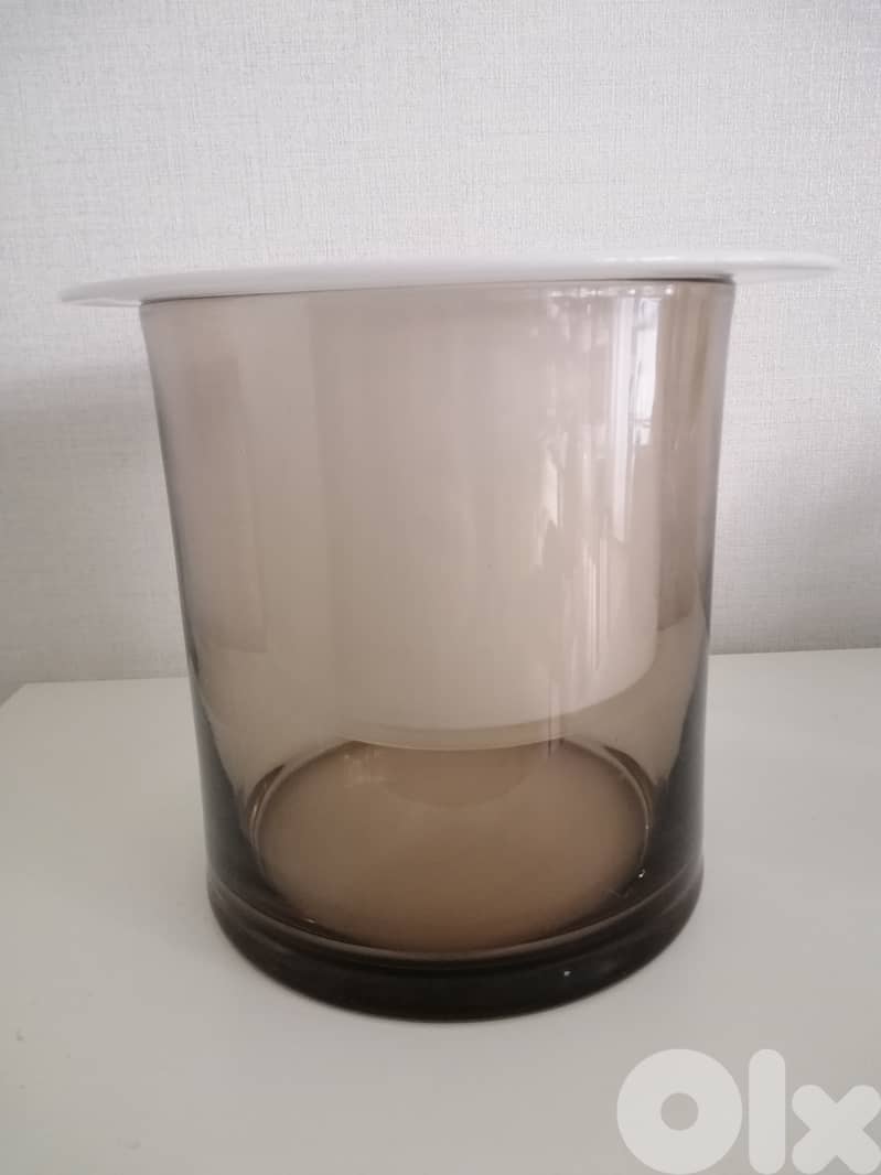LSA International Vase with candle holder (candle included) 1