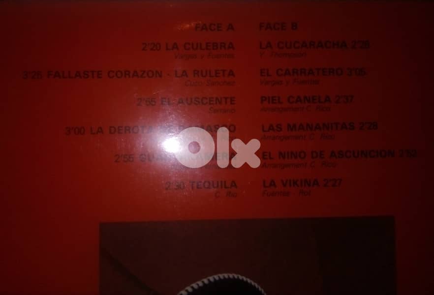 Los Mariachi De Chucho Rico -folk mexican songs gatefold vinyl 1