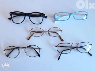 Girls Medical Eyeglasses - Age 8 - 12 Years - نظارات طبية للبنات