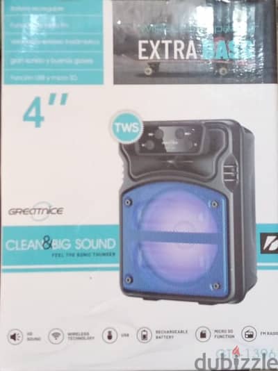 EXTRA BASS WIRLESS SPICKER