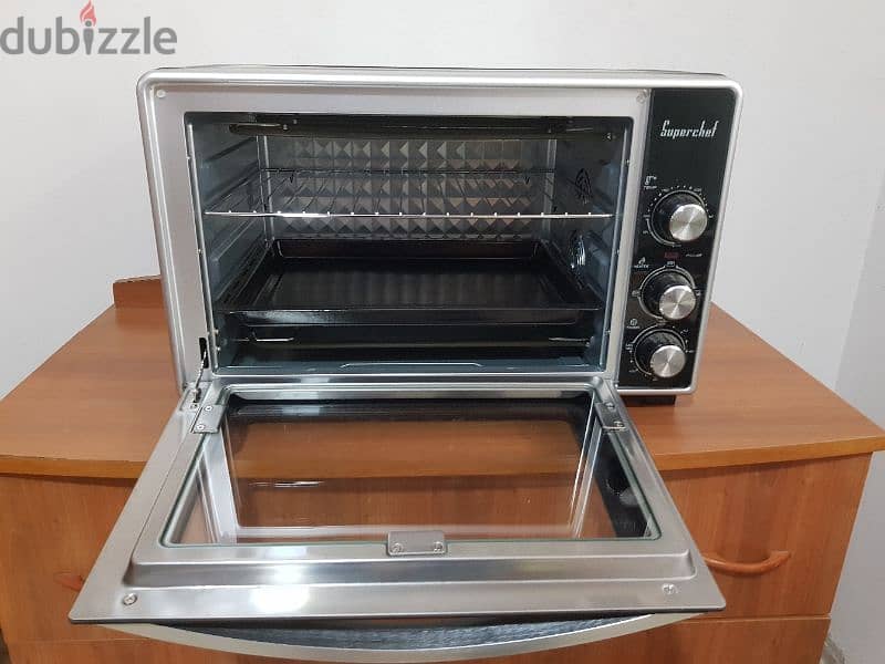 SuperChef Electric Oven - 45L - 2000W, Dimensions 55 X 35 X 35 CM 1