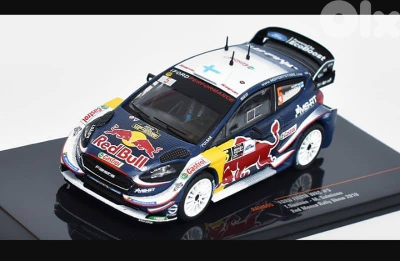 Ford Fiesta WRC (Rally Monza '18) diecast car model 1;43. 0