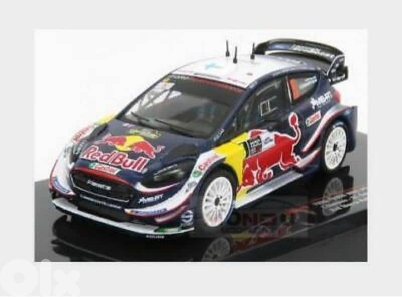 Ford Fiesta WRC (Rally Monza '18) diecast car model 1;43. 1
