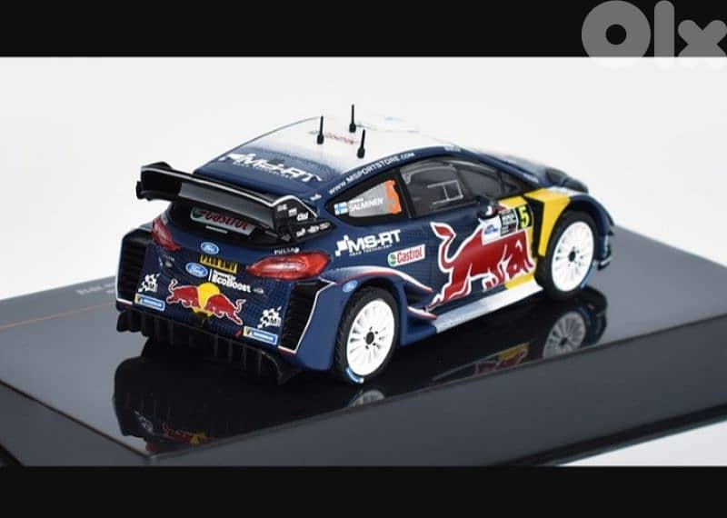 Ford Fiesta WRC (Rally Monza '18) diecast car model 1;43. 2